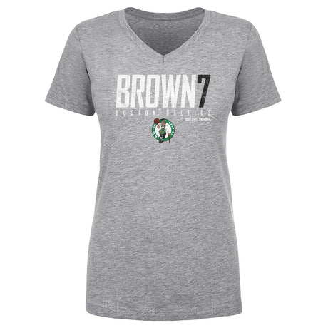 Jaylen Brown Women's V-Neck T-Shirt | 500 LEVEL