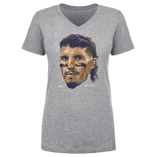 Jarren Duran Women's V-Neck T-Shirt | 500 LEVEL