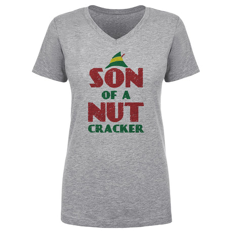 Christmas Women's V-Neck T-Shirt | 500 LEVEL