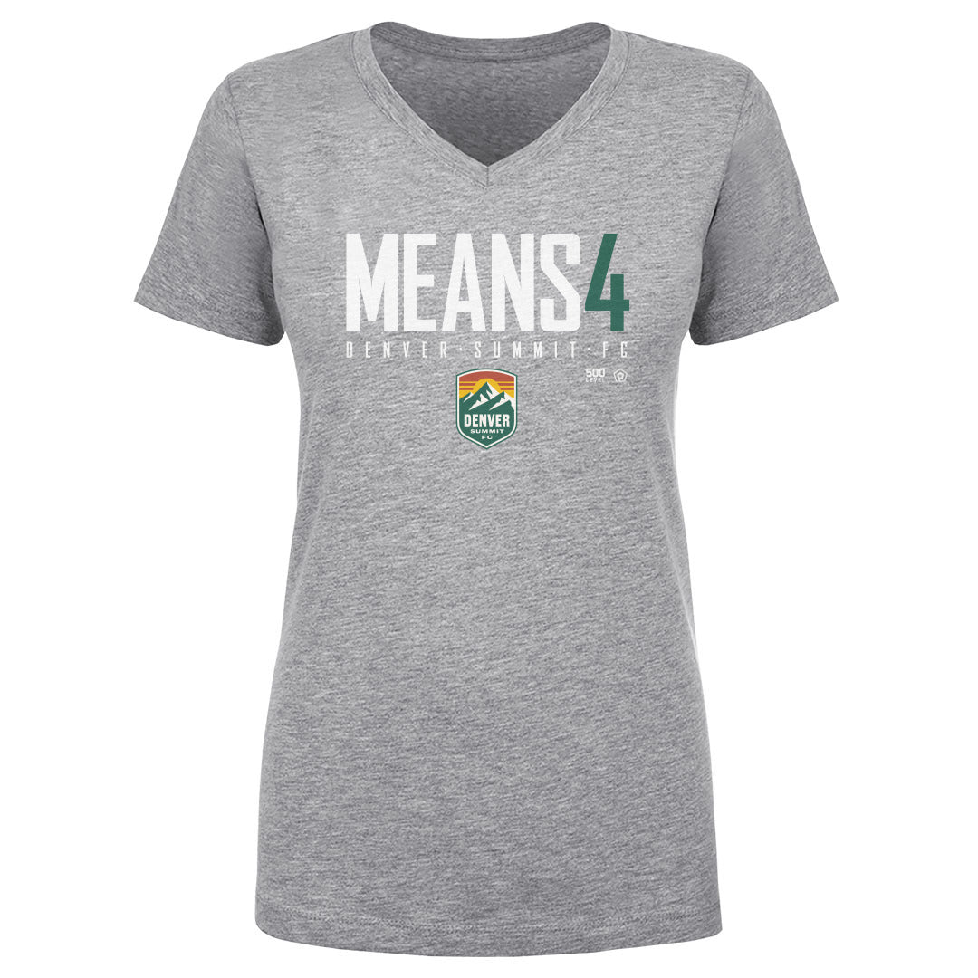 Natalie Means Women's V-Neck T-Shirt | 500 LEVEL