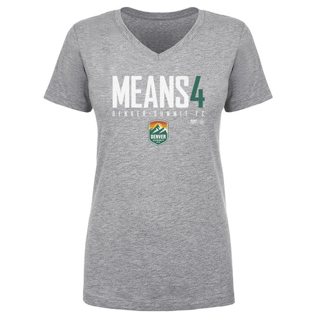 Natalie Means Women's V-Neck T-Shirt | 500 LEVEL