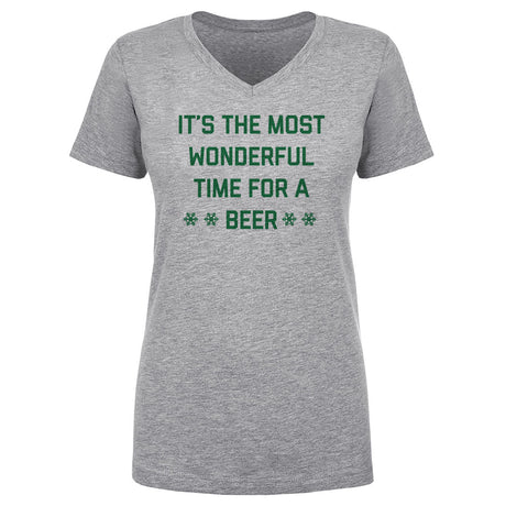 Christmas Women's V-Neck T-Shirt | 500 LEVEL