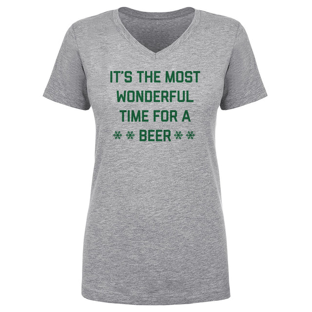Christmas Women's V-Neck T-Shirt | 500 LEVEL