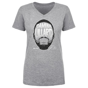 Damian Lillard Women's V-Neck T-Shirt | 500 LEVEL