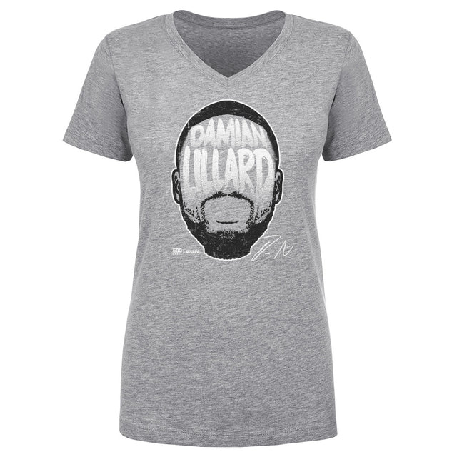 Damian Lillard Women's V-Neck T-Shirt | 500 LEVEL