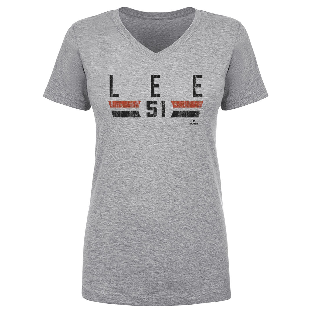 Jung Hoo Lee Women's V-Neck T-Shirt | 500 LEVEL