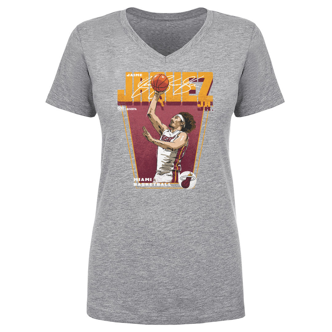 Jaime Jaquez Jr. Women's V-Neck T-Shirt | 500 LEVEL
