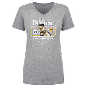 Luka Doncic Women's V-Neck T-Shirt | 500 LEVEL