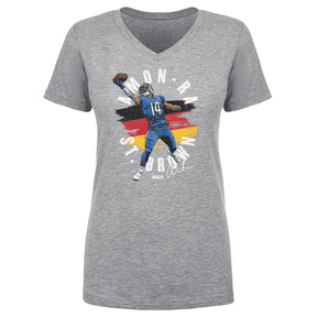 Amon-Ra St. Brown Women's V-Neck T-Shirt | 500 LEVEL