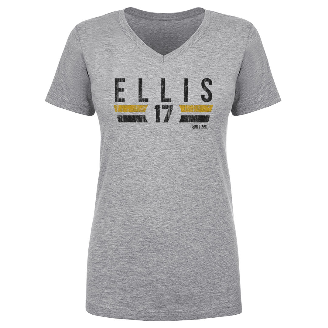 Dock Ellis Women's V-Neck T-Shirt | 500 LEVEL