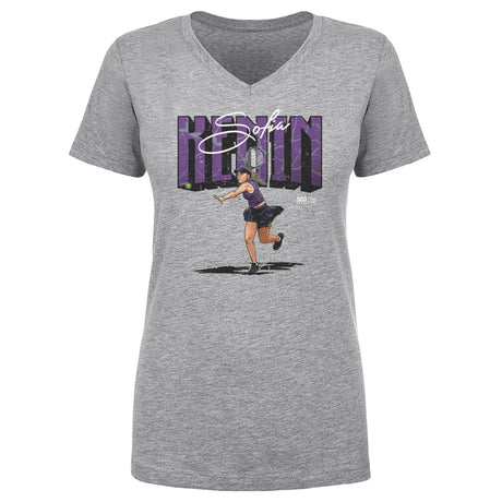 Sofia Kenin Women's V-Neck T-Shirt | 500 LEVEL