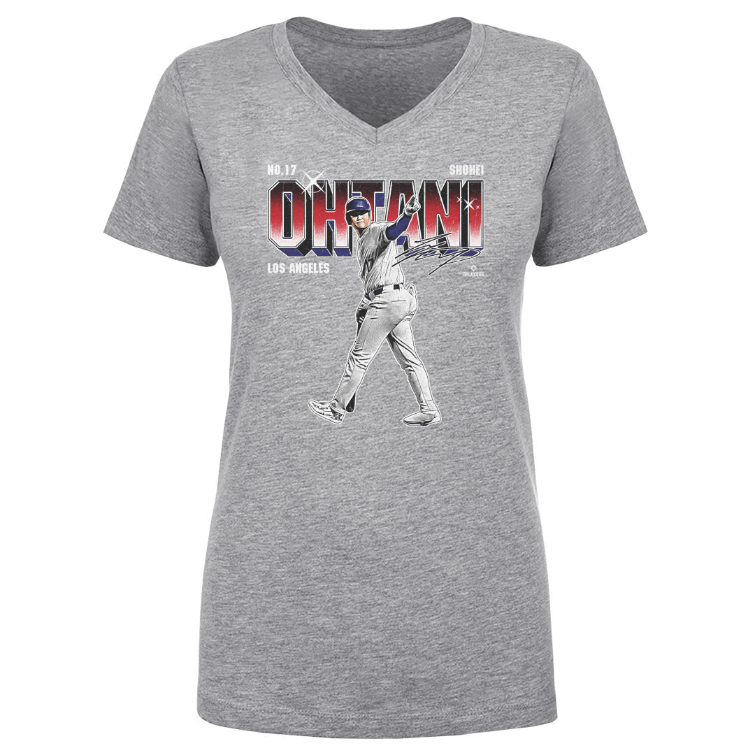 Shohei Ohtani Women's V-Neck T-Shirt | 500 LEVEL