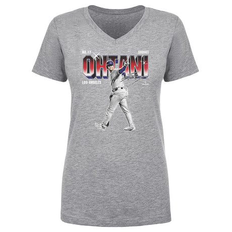 Shohei Ohtani Women's V-Neck T-Shirt | 500 LEVEL