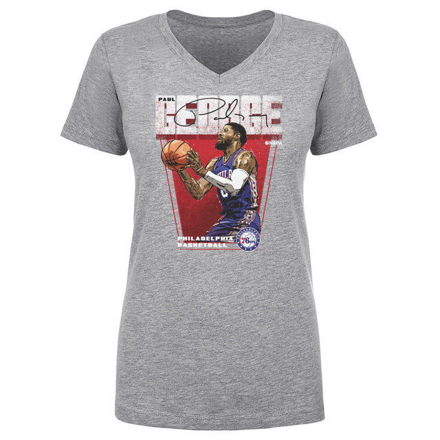 Paul George Women's V-Neck T-Shirt | 500 LEVEL