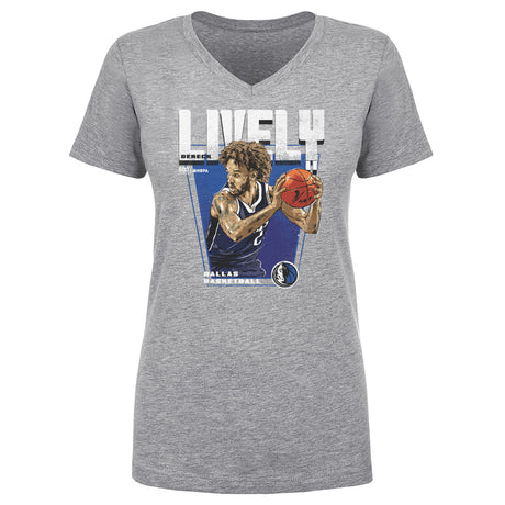 Dereck Lively II Women's V-Neck T-Shirt | 500 LEVEL