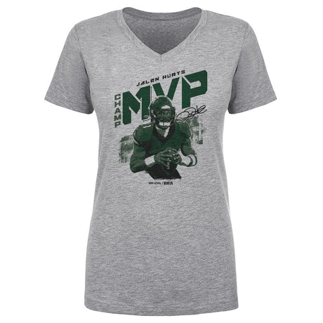 Jalen Hurts Women's V-Neck T-Shirt | 500 LEVEL