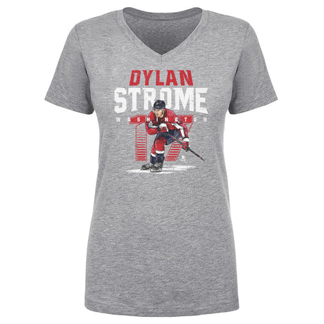 Dylan Strome Women's V-Neck T-Shirt | 500 LEVEL