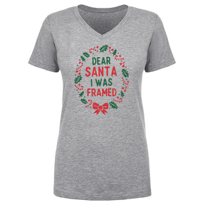 Christmas Women's V-Neck T-Shirt | 500 LEVEL