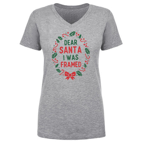Christmas Women's V-Neck T-Shirt | 500 LEVEL