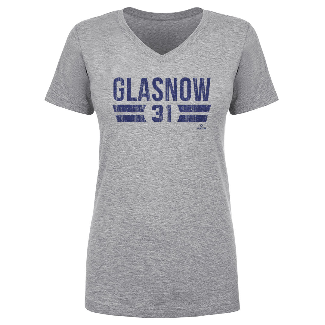 Tyler Glasnow Women's V-Neck T-Shirt | 500 LEVEL