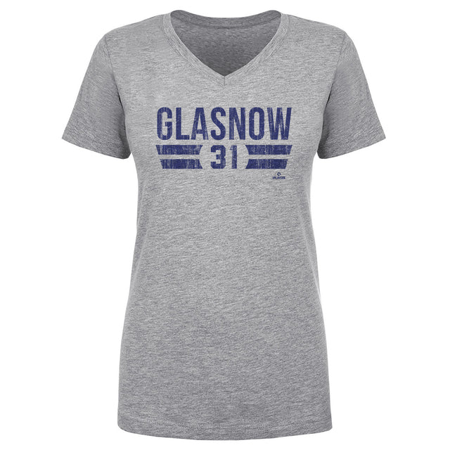 Tyler Glasnow Women's V-Neck T-Shirt | 500 LEVEL