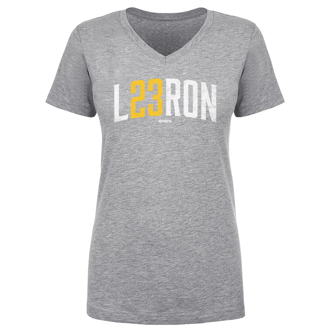 LeBron James Women's V-Neck T-Shirt | 500 LEVEL