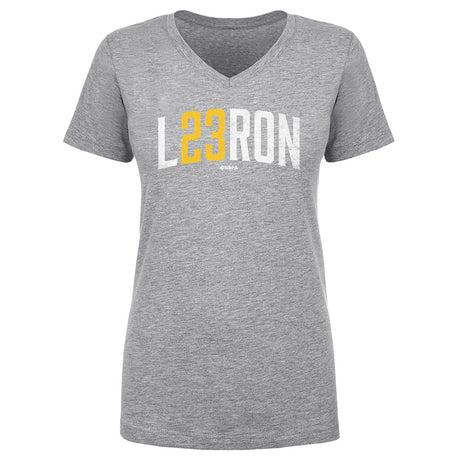LeBron James Women's V-Neck T-Shirt | 500 LEVEL