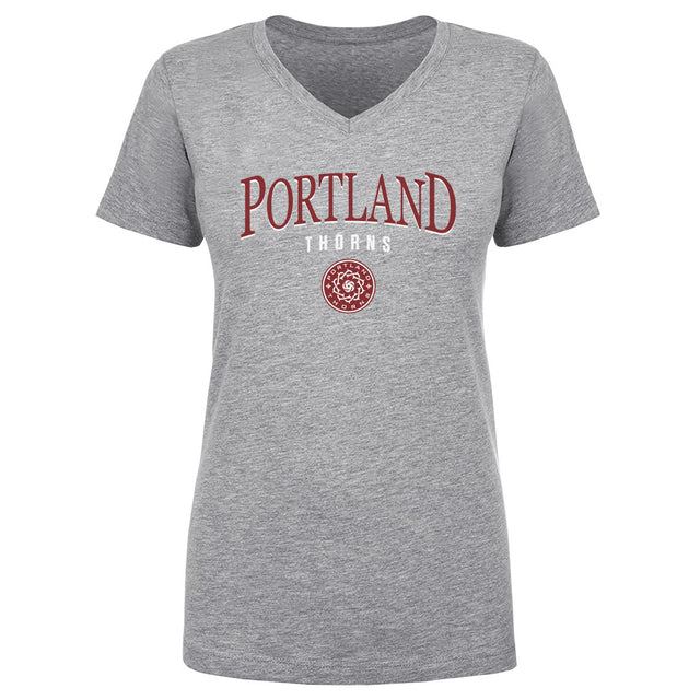 Portland Thorns FC Women's V-Neck T-Shirt | 500 LEVEL