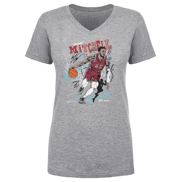 Donovan Mitchell Women's V-Neck T-Shirt | 500 LEVEL