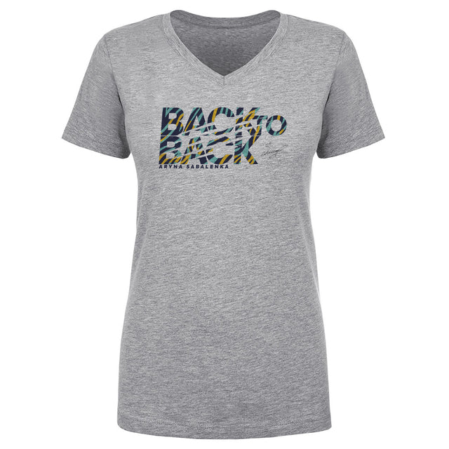 Aryna Sabalenka Women's V-Neck T-Shirt | 500 LEVEL