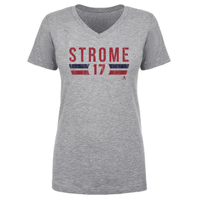 Dylan Strome Women's V-Neck T-Shirt | 500 LEVEL
