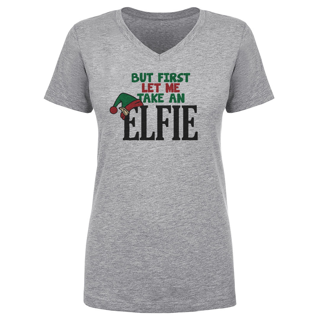Christmas Women's V-Neck T-Shirt | 500 LEVEL