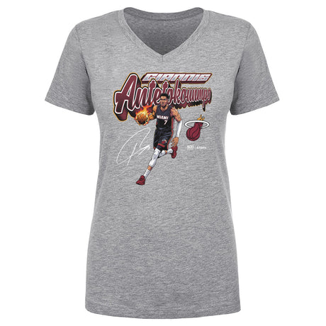 Giannis Antetokounmpo Women's V-Neck T-Shirt | 500 LEVEL