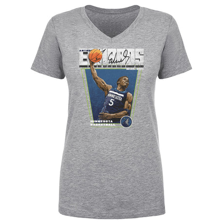 Anthony Edwards Women's V-Neck T-Shirt | 500 LEVEL