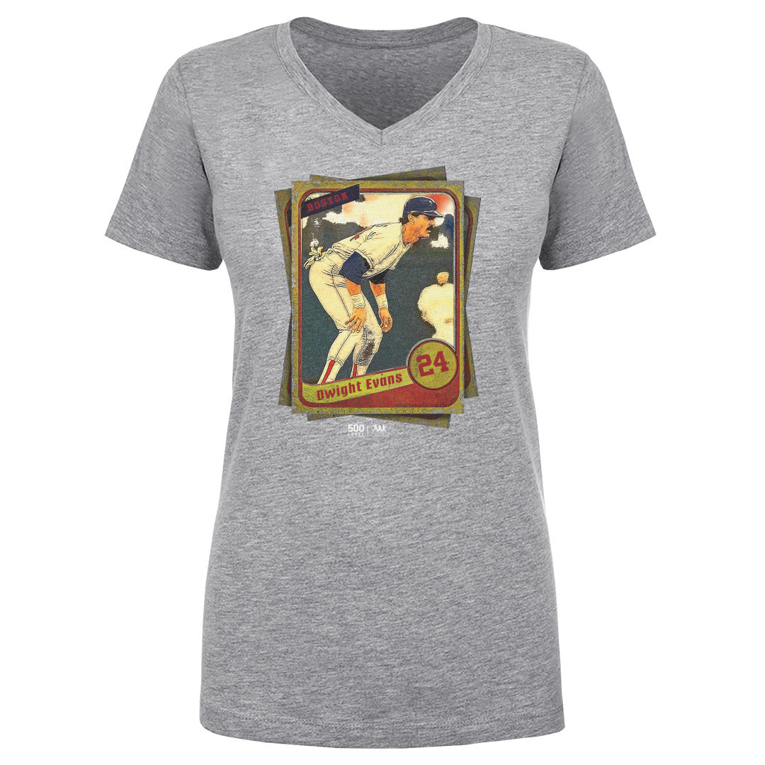Dwight Evans Women's V-Neck T-Shirt | 500 LEVEL