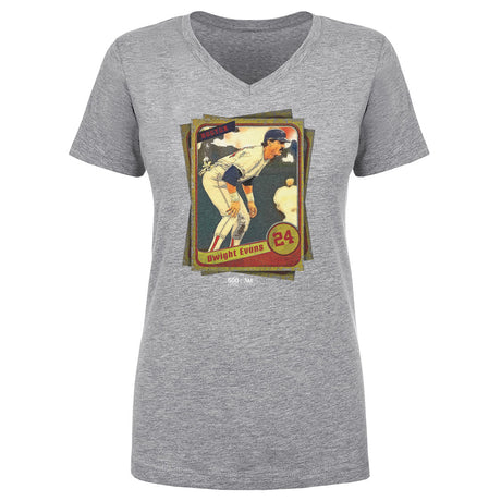 Dwight Evans Women's V-Neck T-Shirt | 500 LEVEL