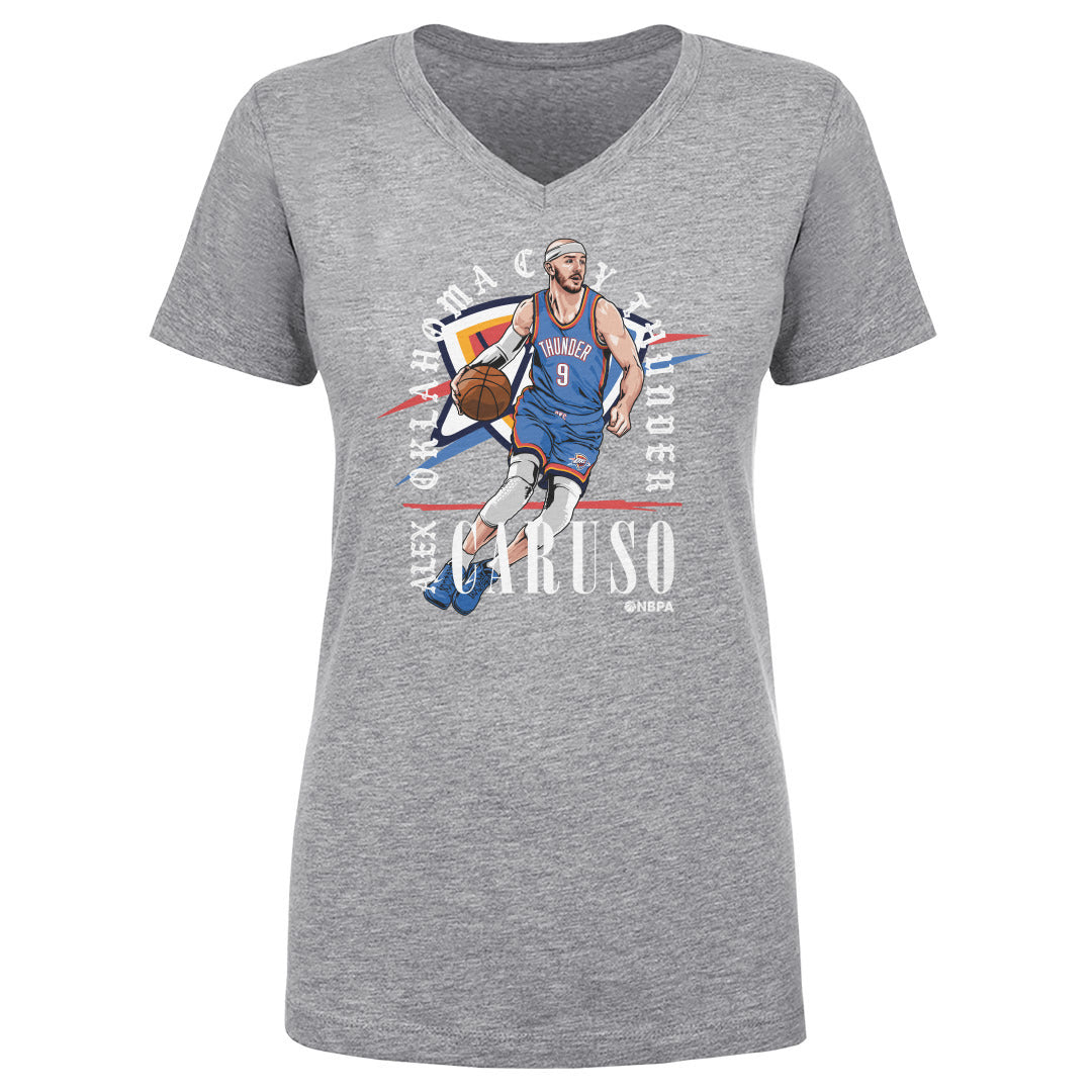 Alex Caruso Women's V-Neck T-Shirt | 500 LEVEL