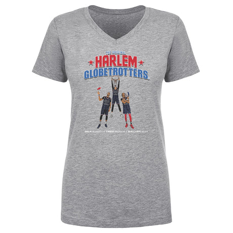 Harlem Globetrotters Women's V-Neck T-Shirt | 500 LEVEL