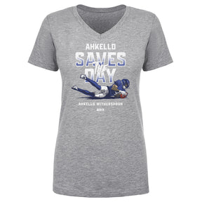 Ahkello Witherspoon Women's V-Neck T-Shirt | 500 LEVEL