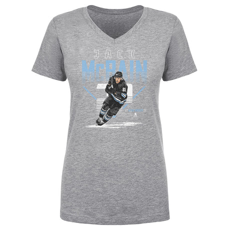 Jack McBain Women's V-Neck T-Shirt | 500 LEVEL