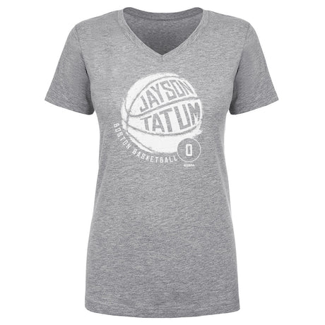Jayson Tatum Women's V-Neck T-Shirt | 500 LEVEL