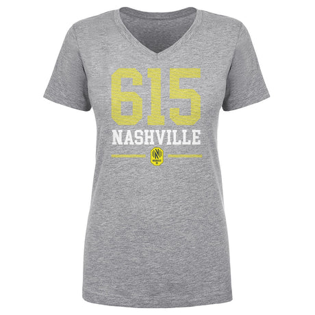 Nashville SC Women's V-Neck T-Shirt | 500 LEVEL