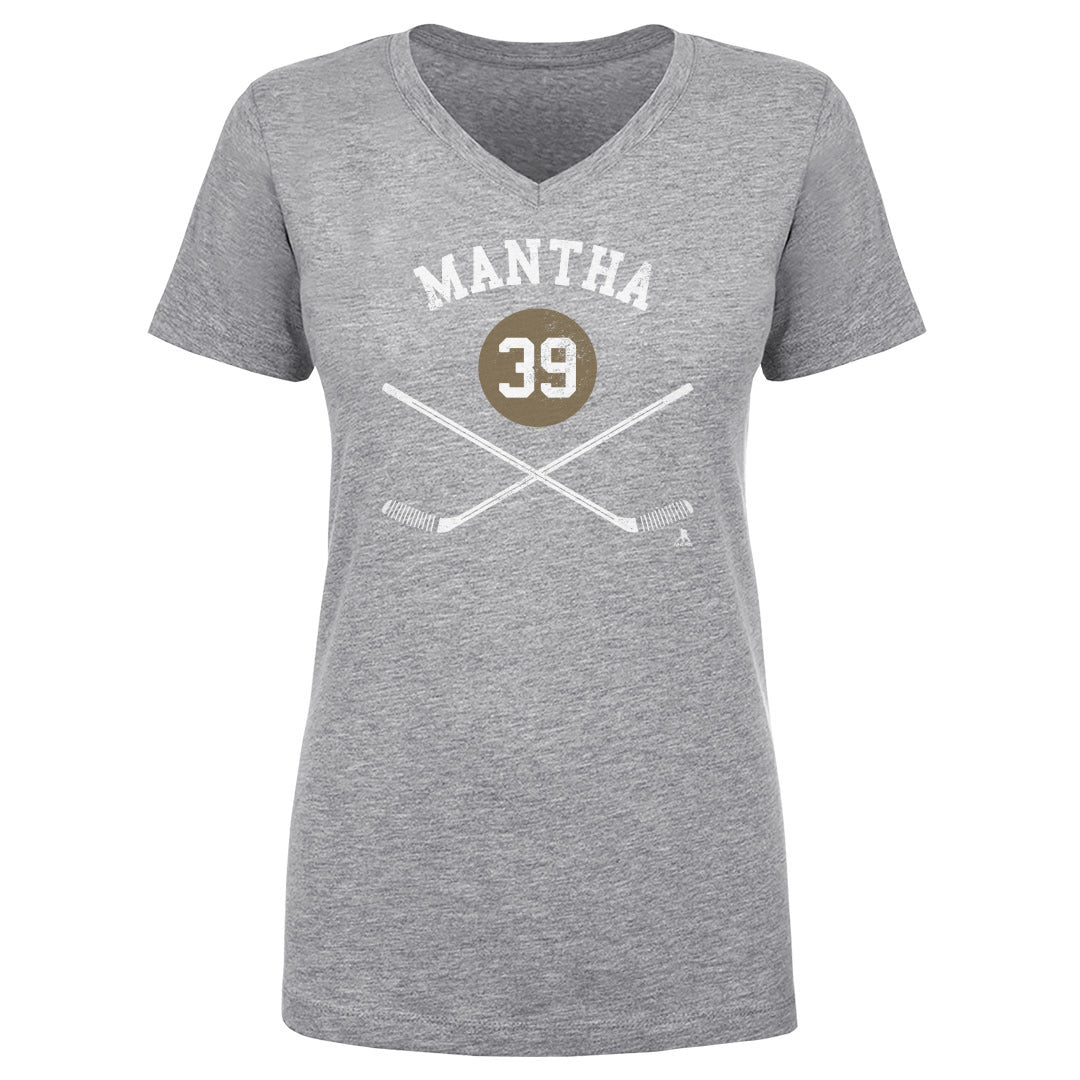 Anthony Mantha Women&#39;s V-Neck T-Shirt | 500 LEVEL