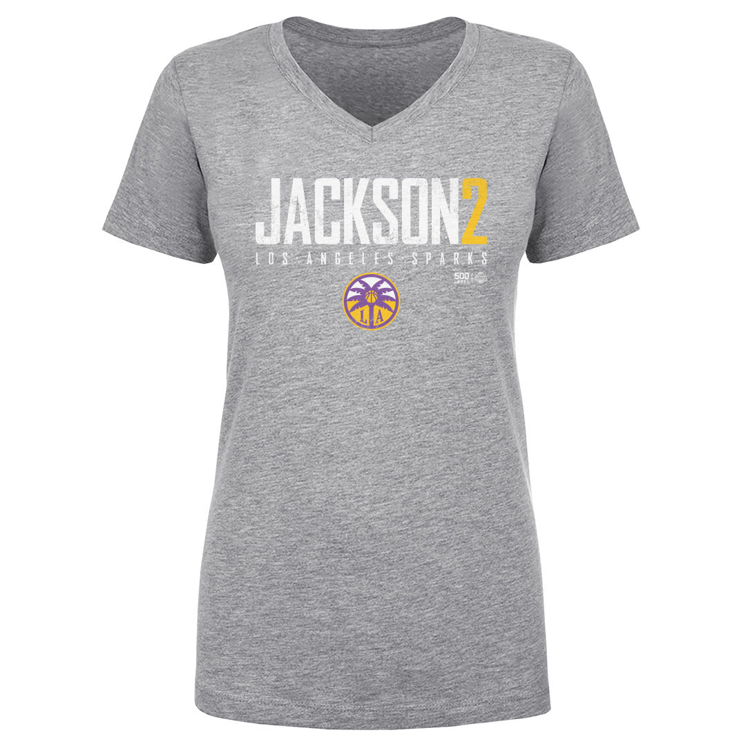 Rickea Jackson Women's V-Neck T-Shirt | 500 LEVEL