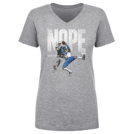 Derwin James Women's V-Neck T-Shirt | 500 LEVEL