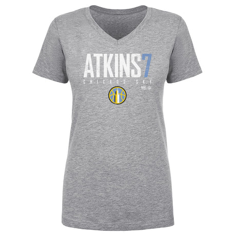 Ariel Atkins Women's V-Neck T-Shirt | 500 LEVEL