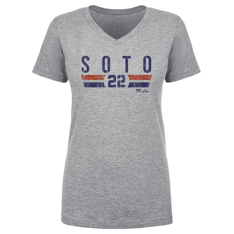 Juan Soto Women's V-Neck T-Shirt | 500 LEVEL