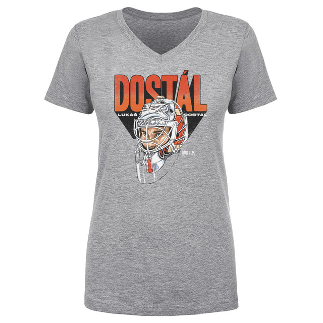 Lukas Dostal Women's V-Neck T-Shirt | 500 LEVEL