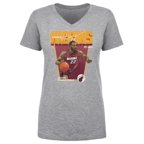Andrew Wiggins Women's V-Neck T-Shirt | 500 LEVEL