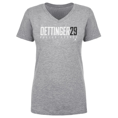 Jake Oettinger Women's V-Neck T-Shirt | 500 LEVEL